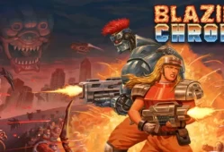 switch游戏《炽热合金Blazing Chrome》中文汉化版nsp下载【含1.0.3补丁+金手指】