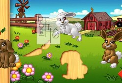 switch游戏《Animal Babies Puzzle – Top Wooden Preschool Animals Learning Children Kindergarten Puzzles Ga